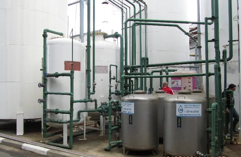 Empresas de tratamento de água industrial