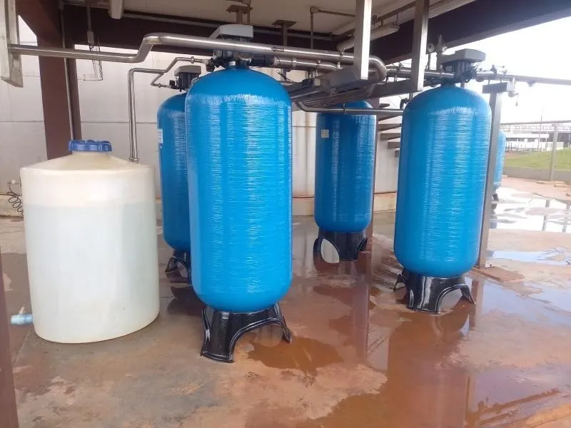 Filtro para tratamento de água industrial