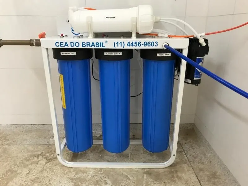 Sistema de filtragem por osmose reversa