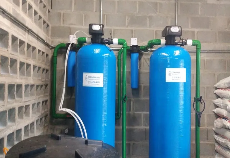 Tratamento de agua para geração de vapor